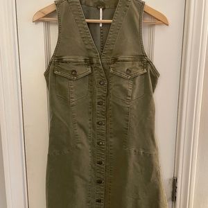 Free People Denim Mini Dress